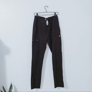 FIGS- Medium Tall Scrub Pant Black